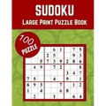 sudoku large print puzzle book: 100 Medium to Hard Puzzles for Adults & Seniors for Gradually Improving Sudoku Skills - Paperback
