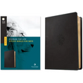 NLT Courage for Life Study Bible for Men, Filament Enabled (Leatherlike, Onyx Lion) - Imitation Leather