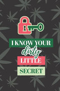 I Know Your Dirty Little Secret: Cool Weed Design Manager to Protect Usernames and Passwords for Internet Websites and Services - With Tabs - Paperback