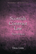 Scottish Contract Law Essentials - Paperback