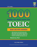 Columbia 1000 Words You Must Know for TOEIC: Book One with Answers - Paperback