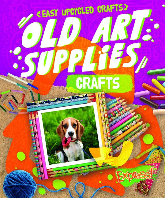 Old Art Supplies Crafts - Library Binding