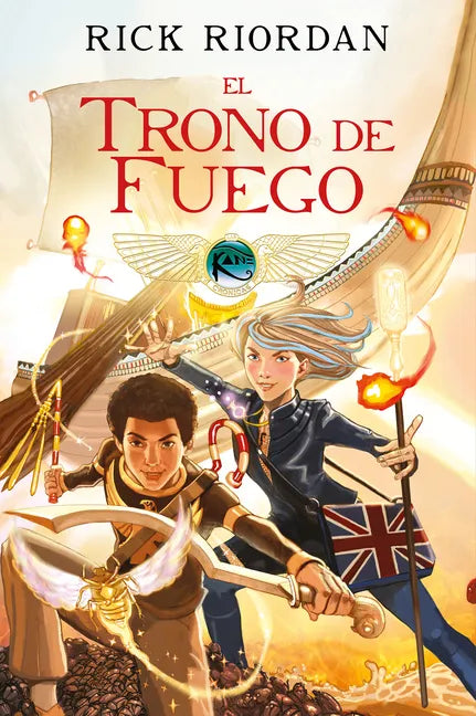 El Trono de Fuego. Novela Gráfica / The Throne of Fire: The Graphic Novel - Hardcover