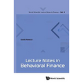 Lecture Notes in Behavioral Finance - Paperback