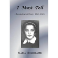 I Must Tell - Paperback