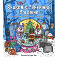 Season's Creepings Coloring: Color 60 Spooky & Cute Creatures with a Holiday Twist - Paperback