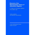 Elements of the Representation Theory of Associative Algebras - Paperback