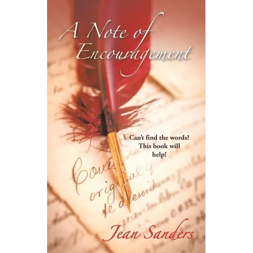 A Note of Encouragement - Paperback