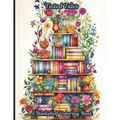 Tinted Tales: A Bookshelf Coloring book: A 50-page coloring book where the magic of storytelling meets the joy of coloring. - Paperback