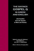 Sayings Gospel Q Greek English - Paperback