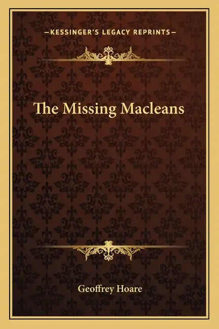 The Missing Macleans - Paperback
