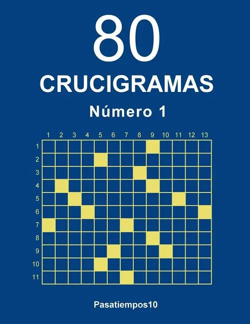 80 Crucigramas - N. 1 - Paperback