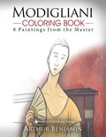 Modigliani Coloring Book: 8 Paintings from the Master - Paperback