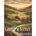 Country Scenes Coloring Book: An Adults Country Scenes Coloring Book with Country Life Scenes, Countryside scenes, Animals and Beautiful Country, sc - Paperback