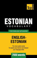 Estonian vocabulary for English speakers - 7000 words - Paperback