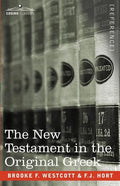 The New Testament in the Original Greek - Paperback