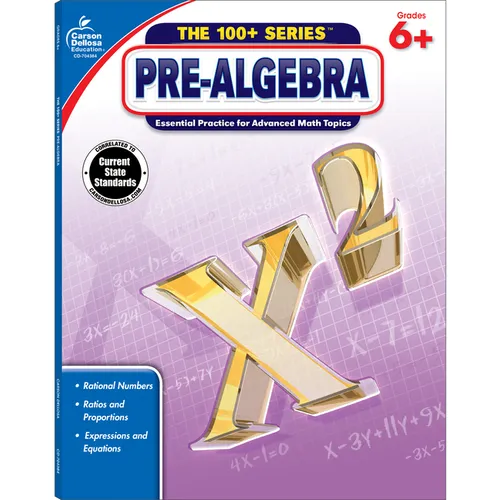 Pre-Algebra, Grades 6 - 8: Volume 15 - Paperback
