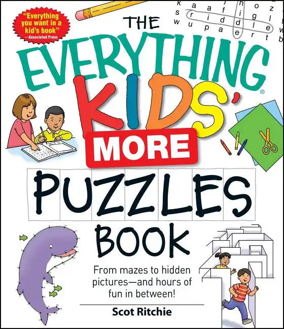 The Everything Kids' More Puzzles Book - Paperback