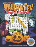 Halloween Word Search Puzzle Book: Large Print Halloween Word Search Puzzle Book for Kids & Adults from Easy to Hard Levels. With Solutions and Bonus - Paperback