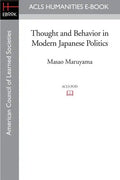 Thought and Behavior in Modern Japanese Politics - Paperback