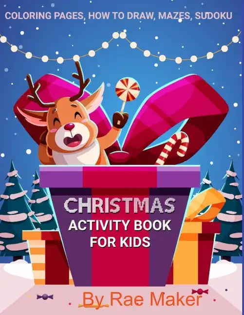 Christmas Activity Book for Kids - Paperback