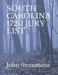 South Carolina 1720 Jury List - Paperback