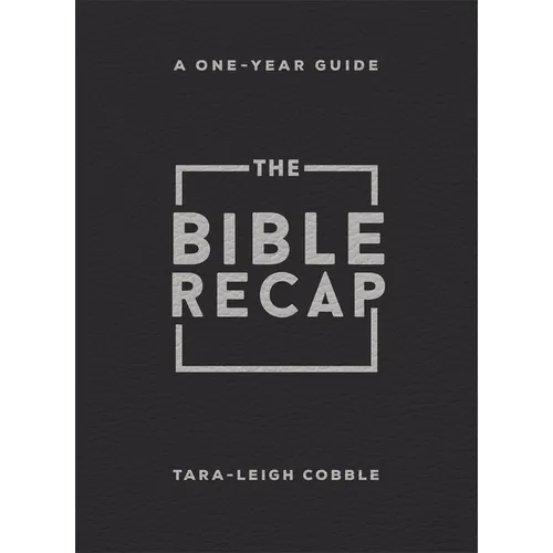 The Bible Recap: A One-Year Guide to Reading and Understanding the Entire Bible, Personal Size - Bonded Leather, Black - Leather
