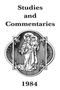 1984 Studies and Commentaries - Paperback