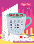 Coffee time with word search: 300 word search puzzle book for adults - Paperback