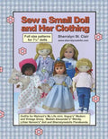 Sew a Small Doll and Her Clothing: Full Size Patterns for 7.5 Inch Florabunda and Her Outfits - Paperback