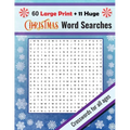Christmas Word Searches: Large Print + Huge Christmas Themed Crosswords, Fun For All Ages - Paperback