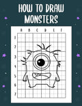 How to draw monsters: guide to draw monsters for Kids and adults to Learn to Draw Cute Stuff (How to draw) - Paperback