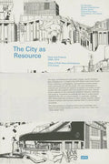The City as Resource: Concepts and Methods for Urban Design - Paperback