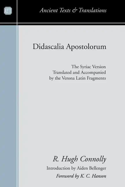 Didascalia Apostolorum - Paperback