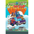 Wolfie Monster and the Big Bad Pizza Battle: A Graphic Novel - Hardcover