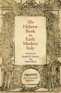 The Hebrew Book in Early Modern Italy - Hardcover