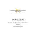 John Jenkins: The Bass Viol Duos Volume 1 - Paperback