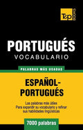 Vocabulario español-portugués - 7000 palabras más usadas - Paperback