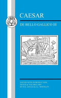 Caesar: de Bello Gallico III - Paperback