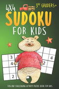 Sudoku For 3rd Graders: 4x4 Sudoku Puzzle Books For Kids, Boys, Girls Large Print - The Beginners Brain Games For Weekend or Travel - Paperback