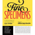 Fine Specimens: A Showcase of Contemporary Type Design - Hardcover