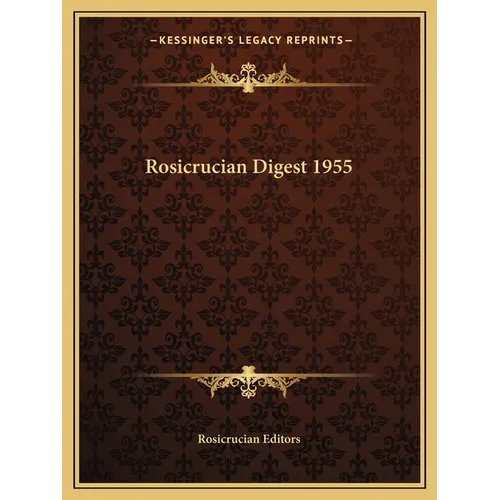 Rosicrucian Digest 1955 - Paperback