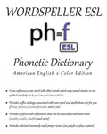 Wordspeller ESL Phonetic Dictionary: American English 2-Color Edition - Paperback