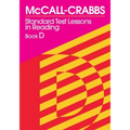 McCall-Crabbs Standard Test Lessons in Reading, Book D - Paperback