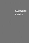 Password Keeper: Size (6 x 9 inches) - 100 Pages - Fossil Cover: Keep your usernames, passwords, social info, web addresses and securit - Paperback
