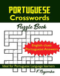 PORTUGUESE Crosswords Puzzle Book - Paperback
