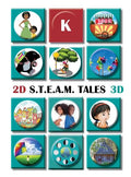 STEAM Tales: Read Aloud Stories for Kindergarten - Hardcover