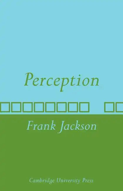 Perception: A Representative Theory - Paperback
