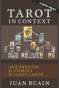 Tarot in Context (Large Print): Learn Tarot Cards Contextually Through Stories - Paperback