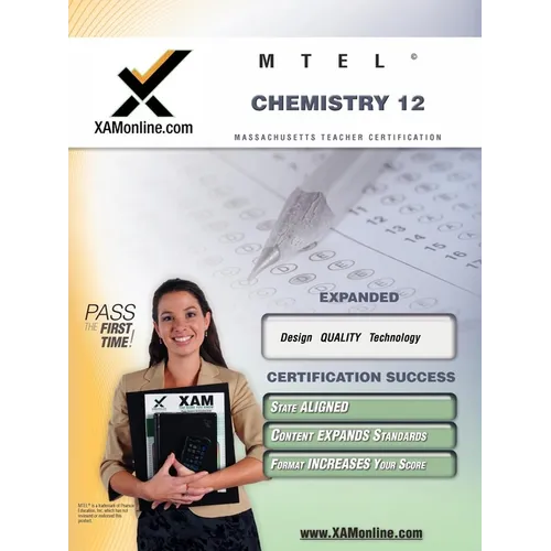 MTEL Chemistry 12 Teacher Certification Test Prep Study Guide - Paperback